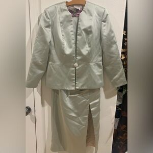 Jeffrey and Dara Evenings 3pc Skirt Suit
